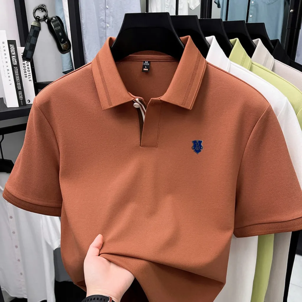 P140【 🔑】 26 Quality POLO ， ， Quality ， Breathable ， LOGO， ⚡️ T ⚡️ ， ！Sizes：M-4XL（ 210 、 。